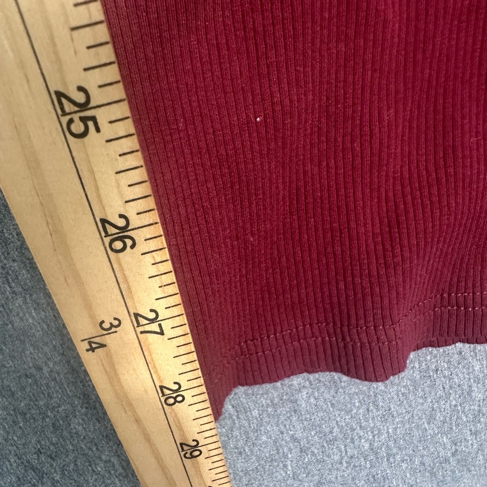 Ellesse Red Ribbed Logo Sweaterdress - Picture 3 of 7